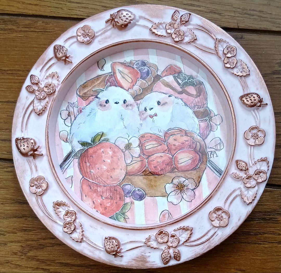 シマエナガ 透明水彩イラスト原画 - メルカリ