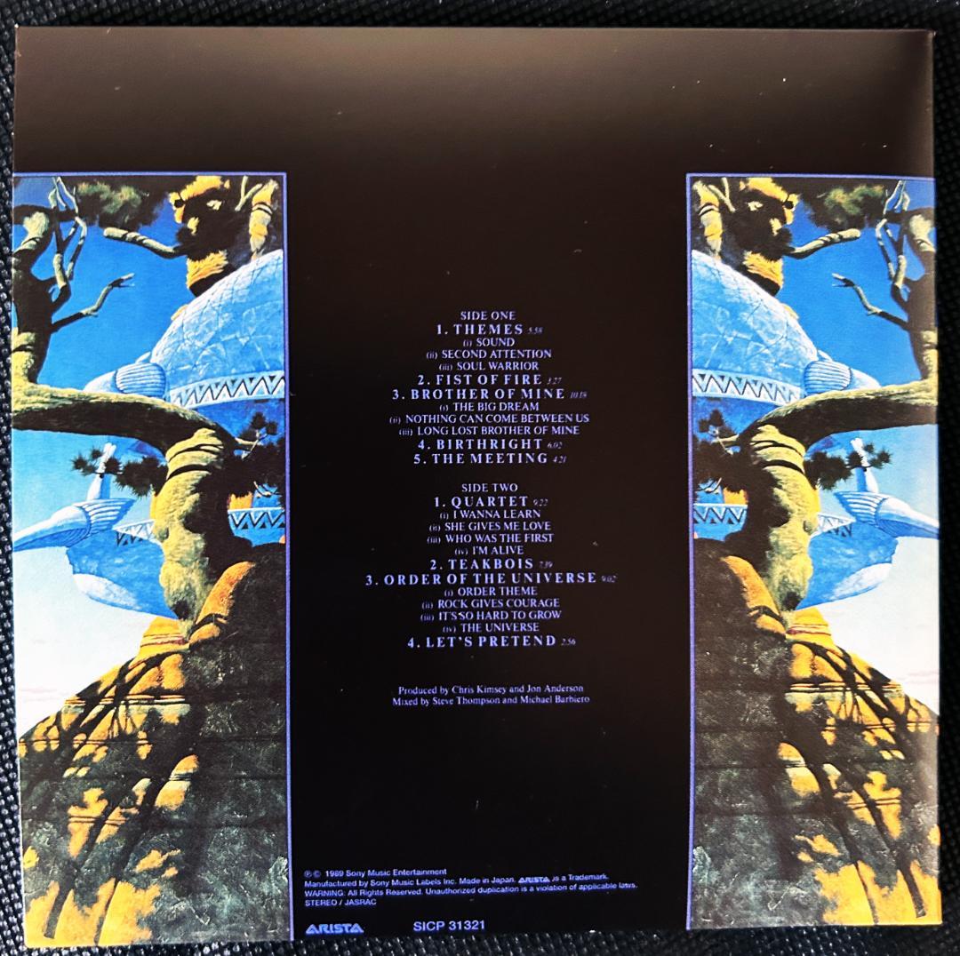 閃光【紙ジャケ：完全限定生産盤：2019年リマスター】／ABWH（YES）