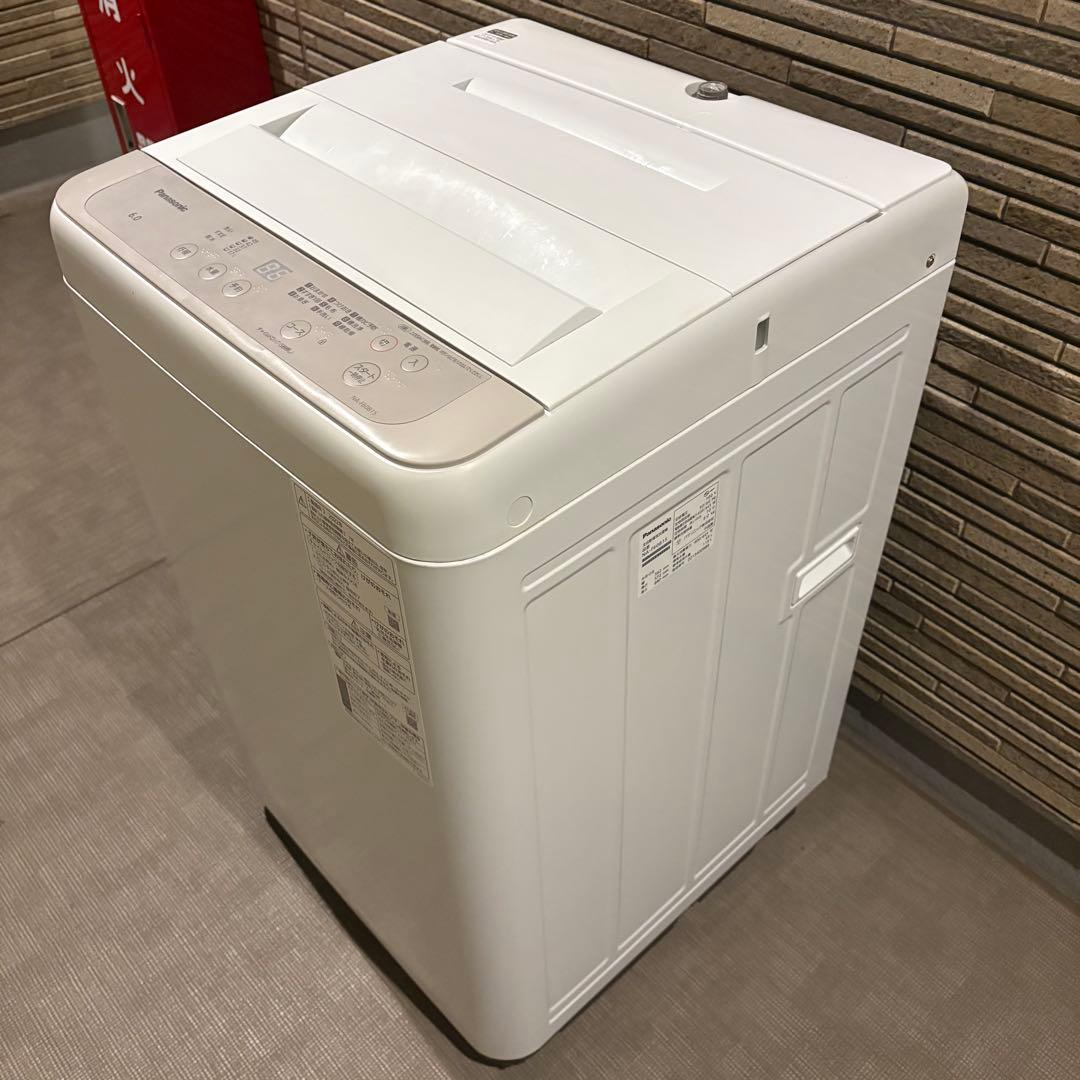 【東京23区設置無料‼️】Panasonic 縦型洗濯機 6.0kg 2022年製