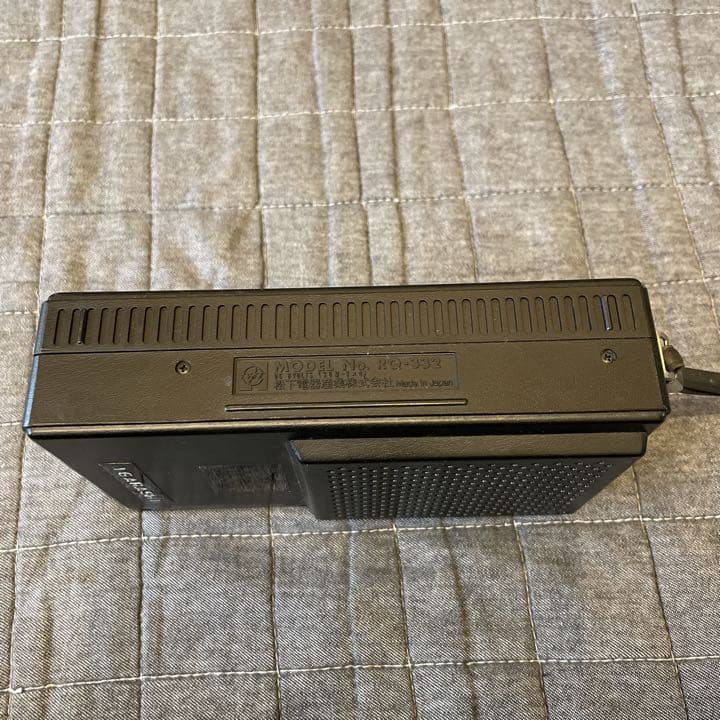 National ナショナル RQ-332 ポータブルカセットレコーダージャンク