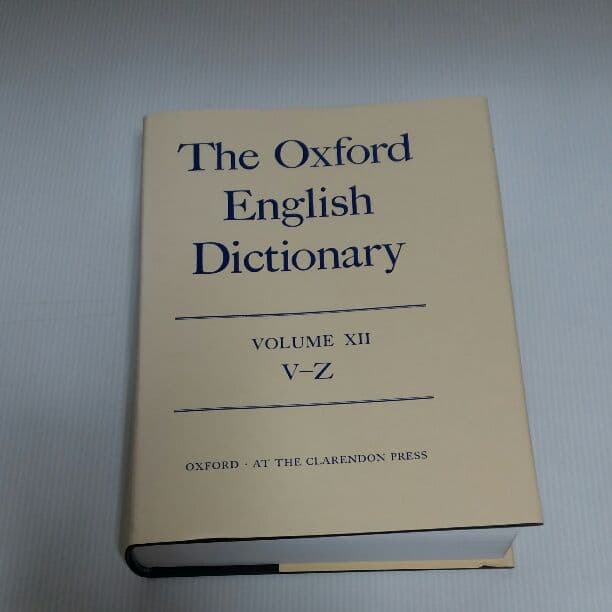 The Oxford English Dictionary 　12巻 The Oxford English Dictionary, Second Edition (VOLUME 12): OXFORD