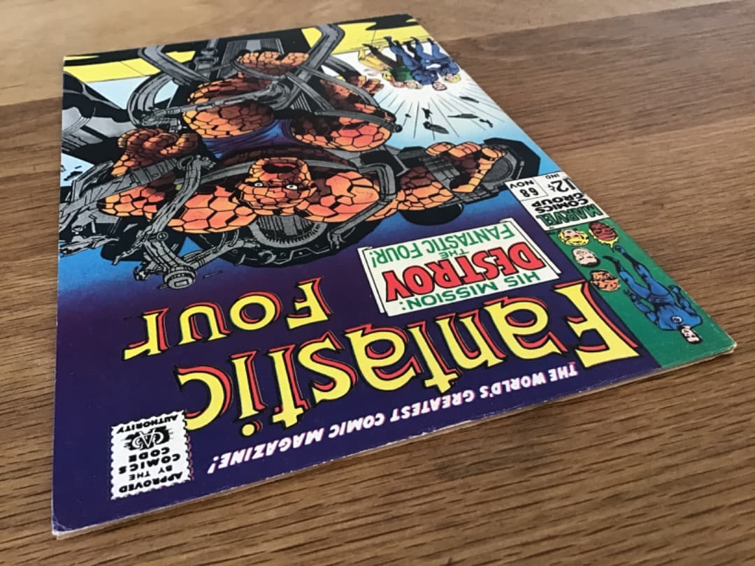 ファンタスティック・フォー #68 マッド・シンカー❗️アメコミリーフ