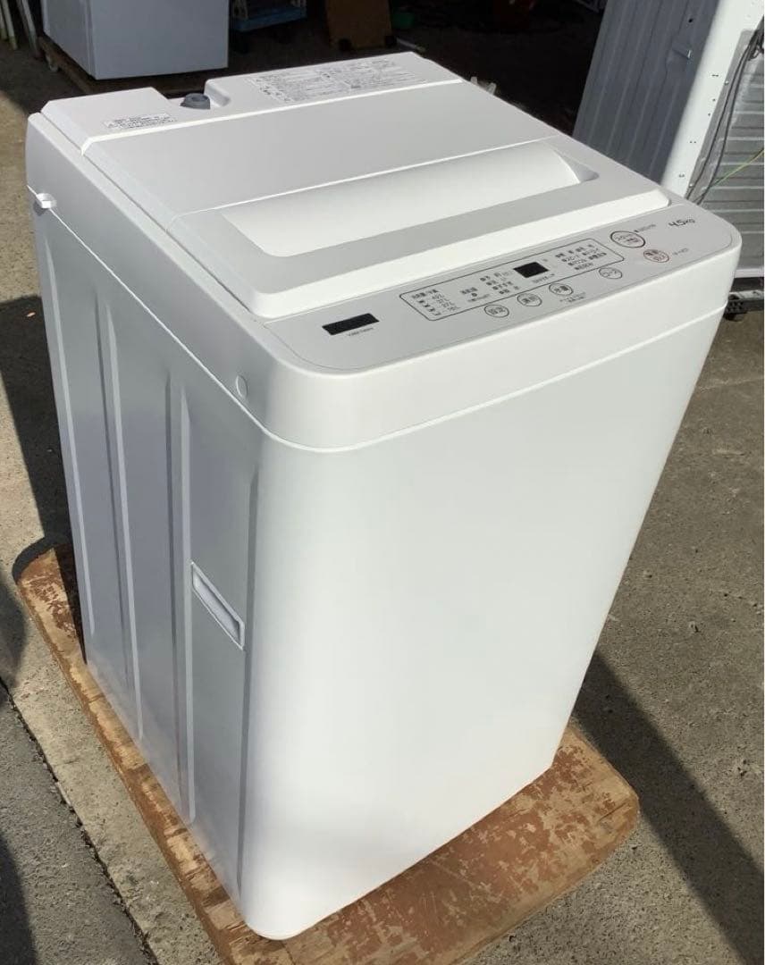 shiro 23年製 ヤマダセレクト 洗濯機YWM-T45H1 4.5kg