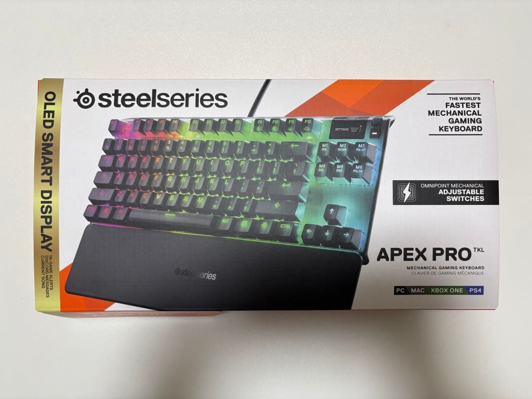 美品SteelSeriesゲーミングキーボード有線 ApexPro英語配列tkl Amazon | SteelSeries Apex Pro TKL USB メカニカルゲーミング