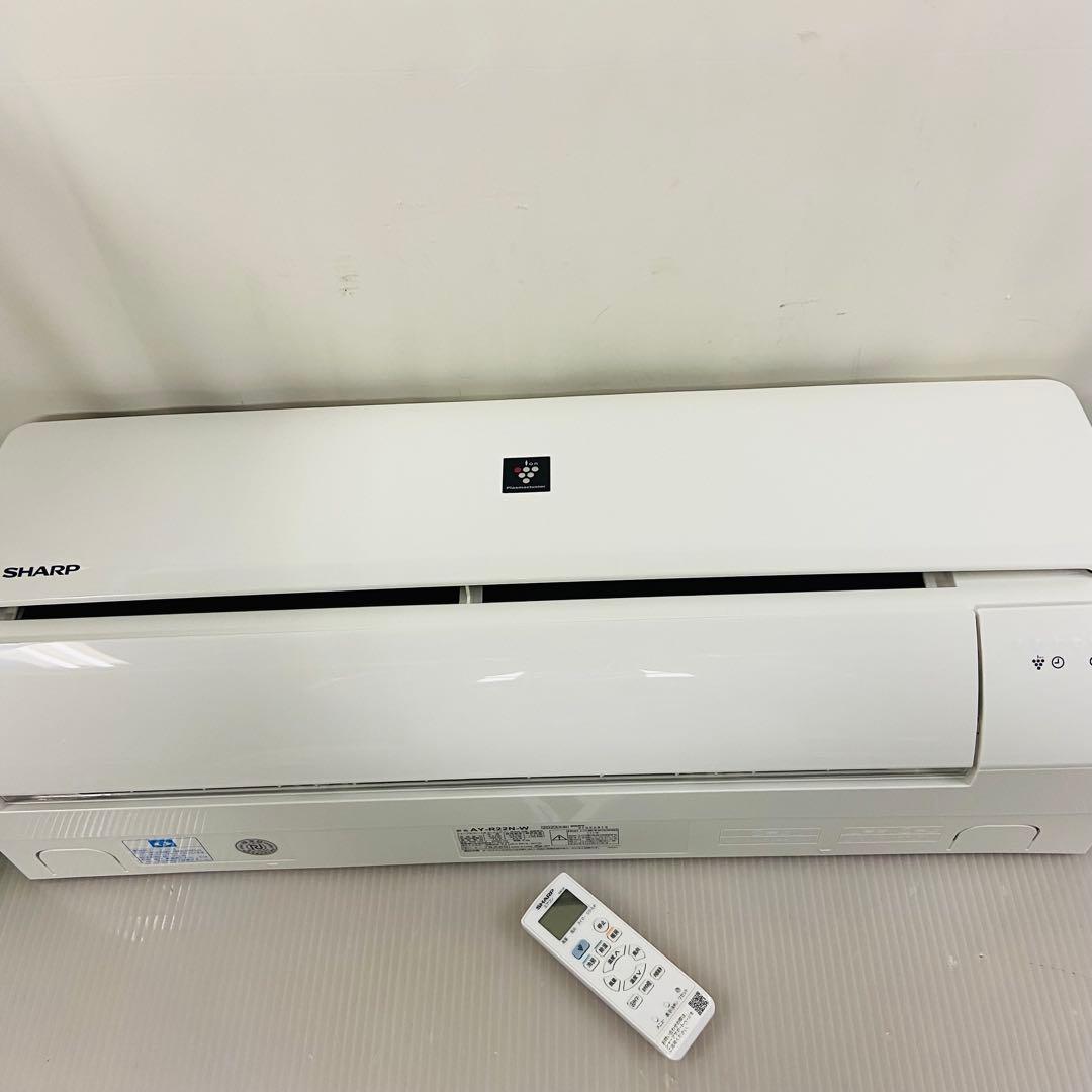 12h52. SHARP シャープ エアコン AY-R22N-W 2023年製 - メルカリ