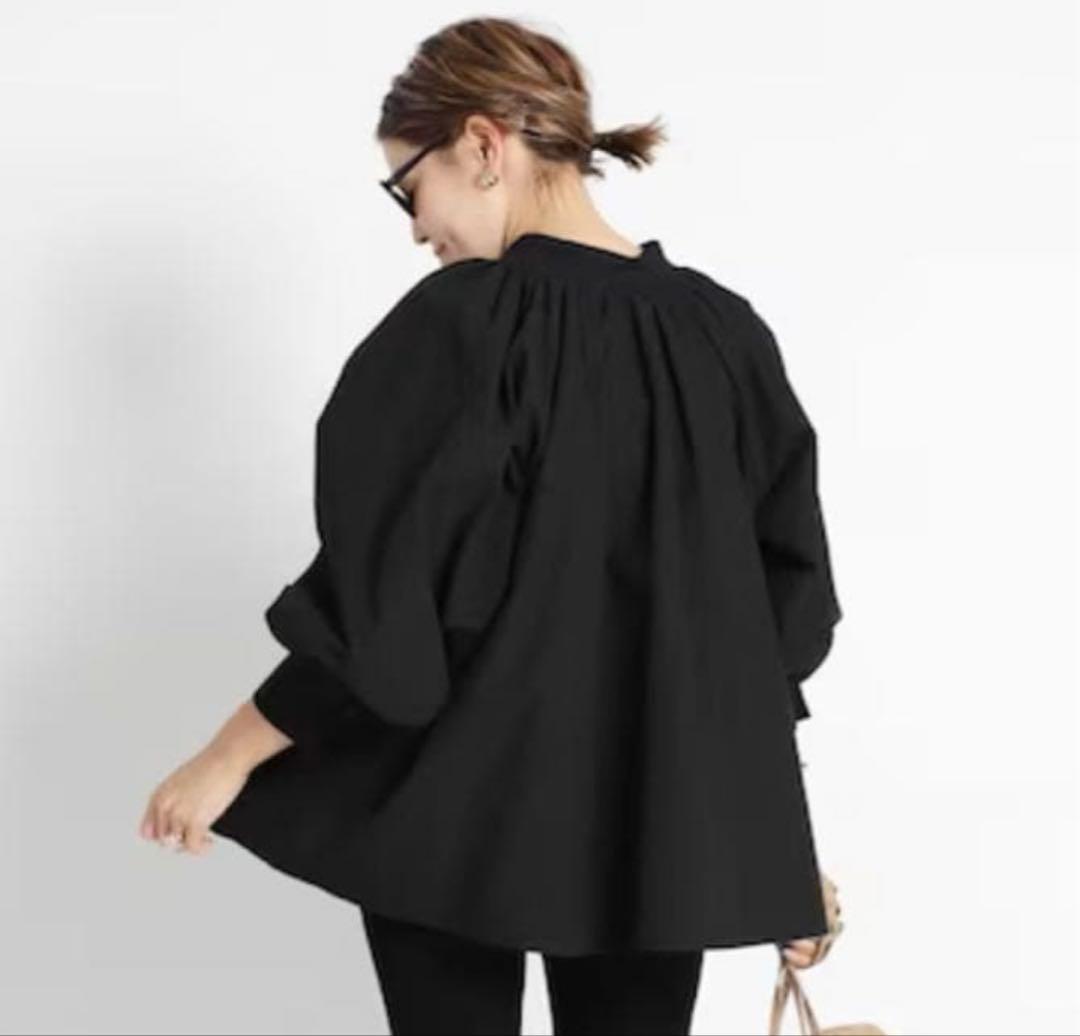 ドゥーズィエムクラス CELERI セルリ GATHERED ギャザードブラウス