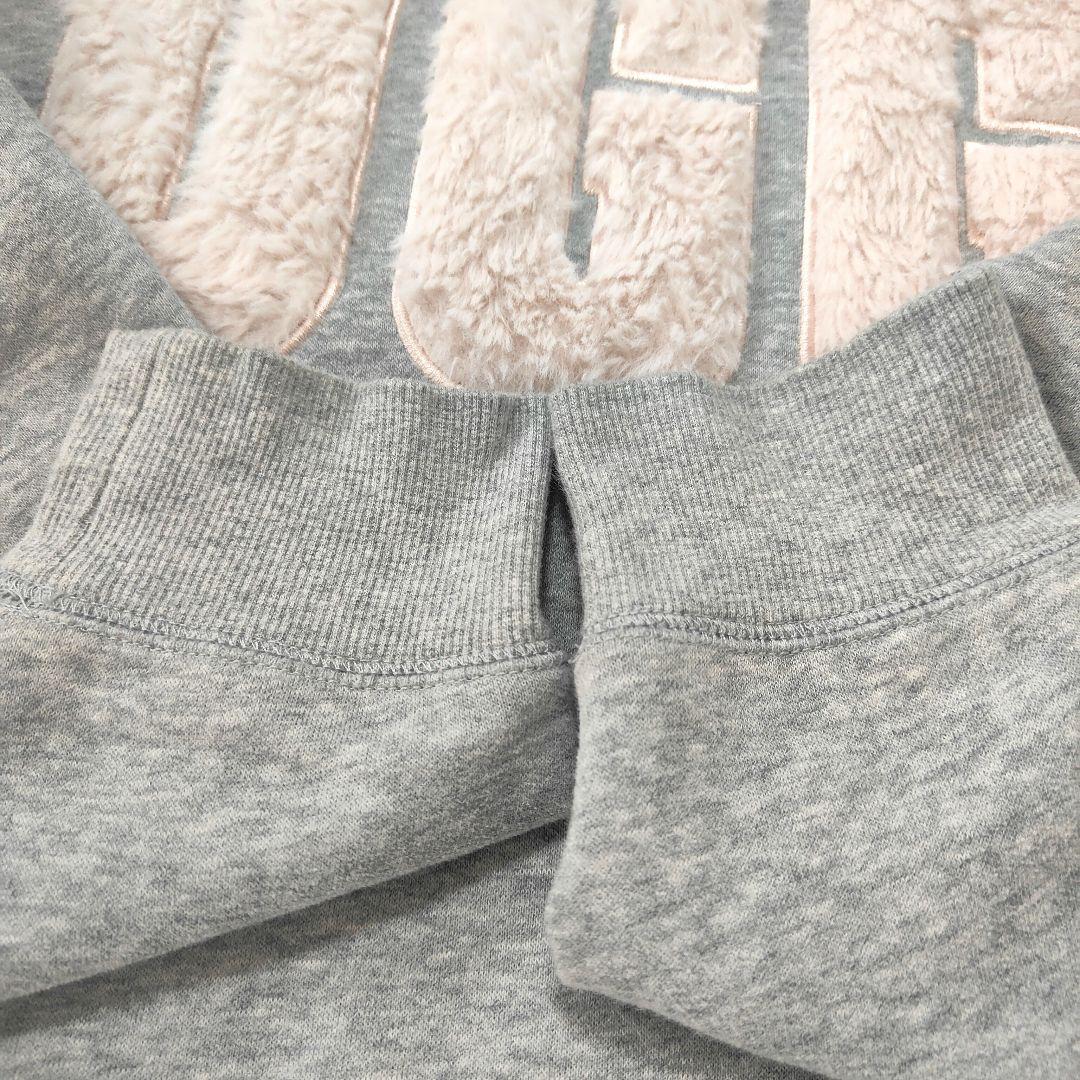 UGG スウェット グレー ピンクロゴ Mサイズ トレーナー アグ - メルカリ