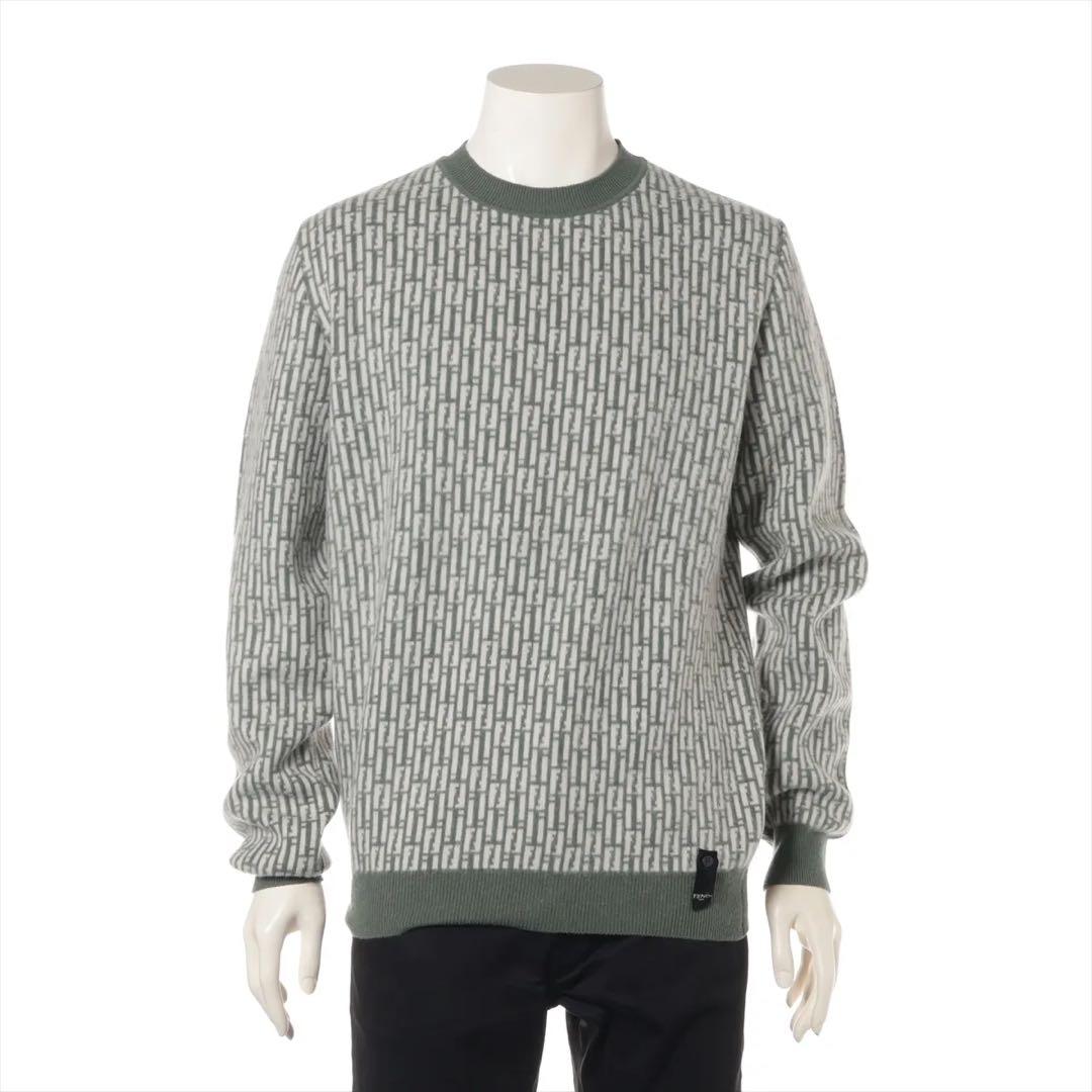 FENDI クルーネックニット 楽天市場】フェンディ FENDI クルーネックニット ブラウン メンズ