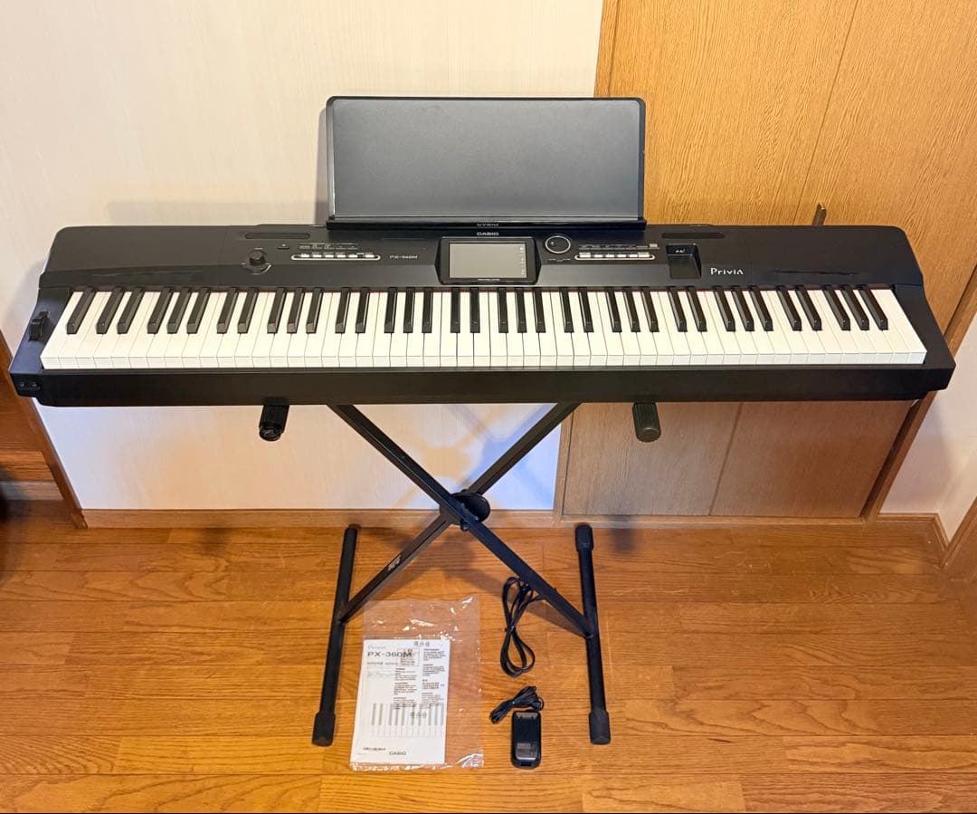 完動美品】CASIOカシオ PX-360M 電子ピアノ | Shop at Mercari from