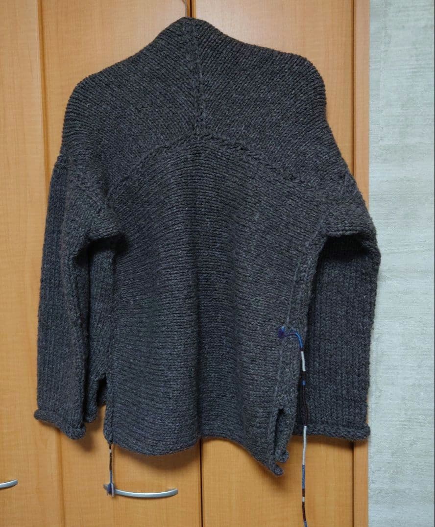 レア45rpmカシュクールニットカーディガン