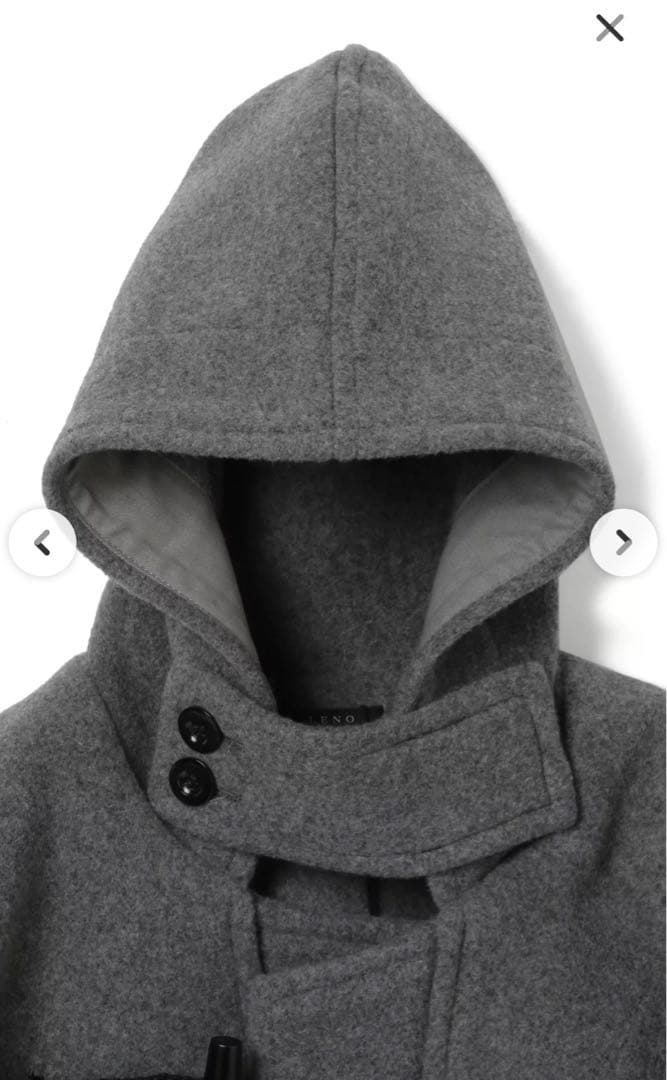 LENO リノ ダッフルコート 22AW オーバーサイズ H2202-CO010 - メルカリ