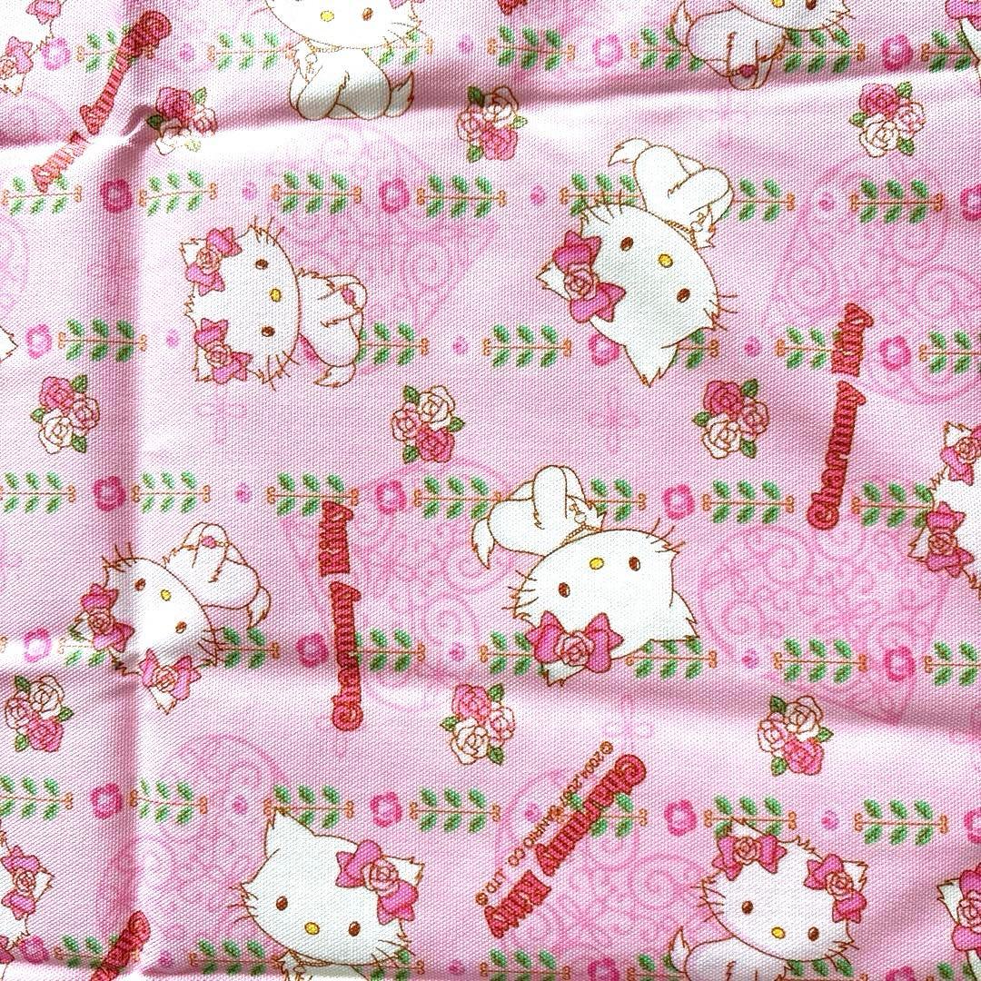 チャーミーキティ 綿生地 34cmx 57cm 平成レトロ - メルカリ