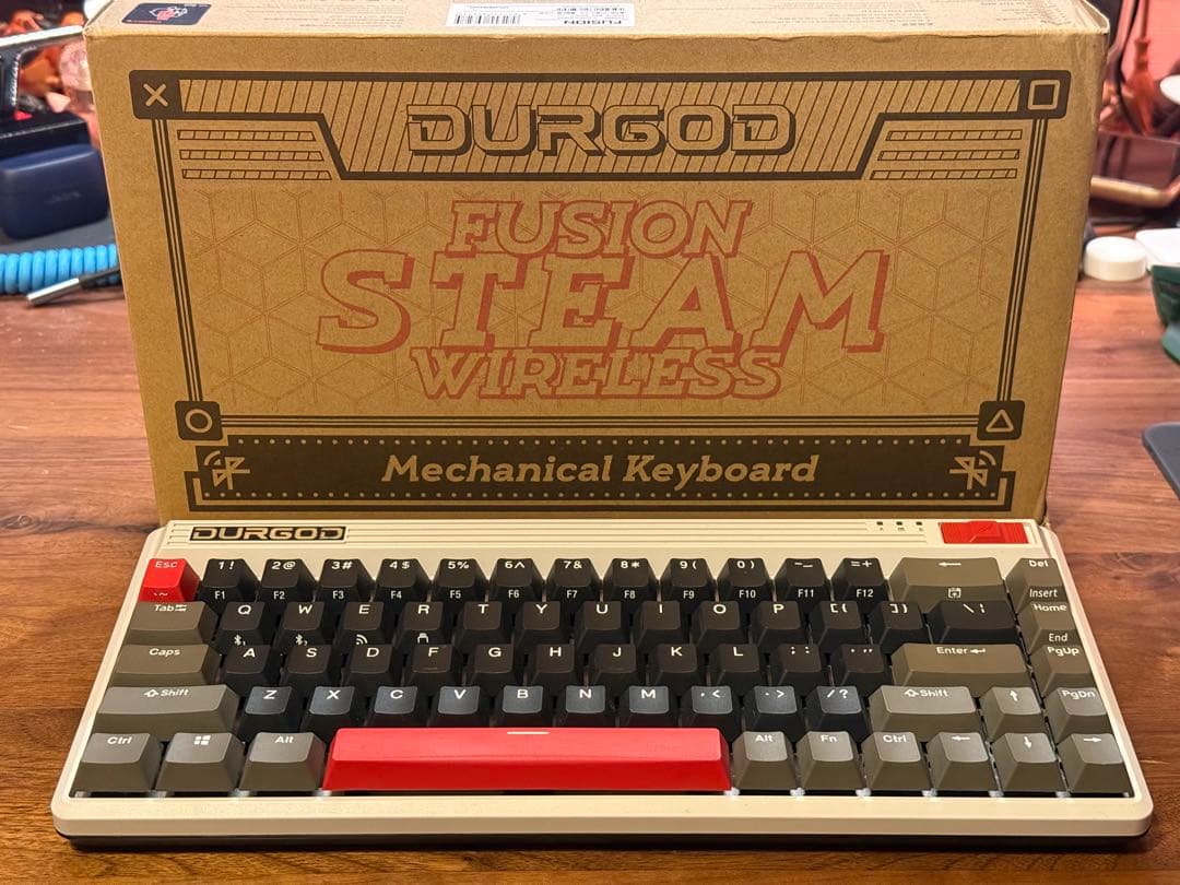 DURGOD FUSION ワイヤレスメカニカルキーボード Amazon.com: DURGOD Fusion Mechanical Keyboard - 65% Layout