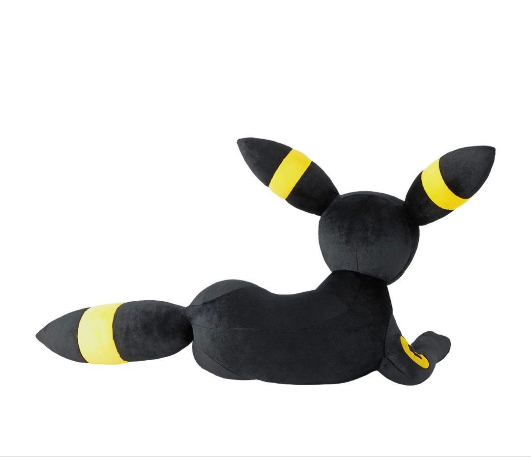 ポケモンセンター ぬいぐるみ 等身大 ブラッキー 寝そべり