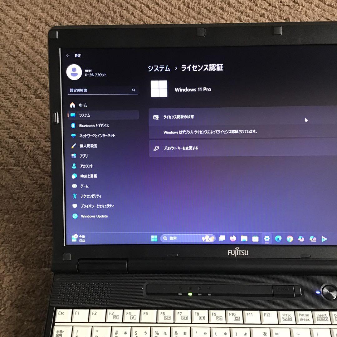 ☆驚速 LIFEBOOK 最新Win11Pro24H2 Core i5/SSD