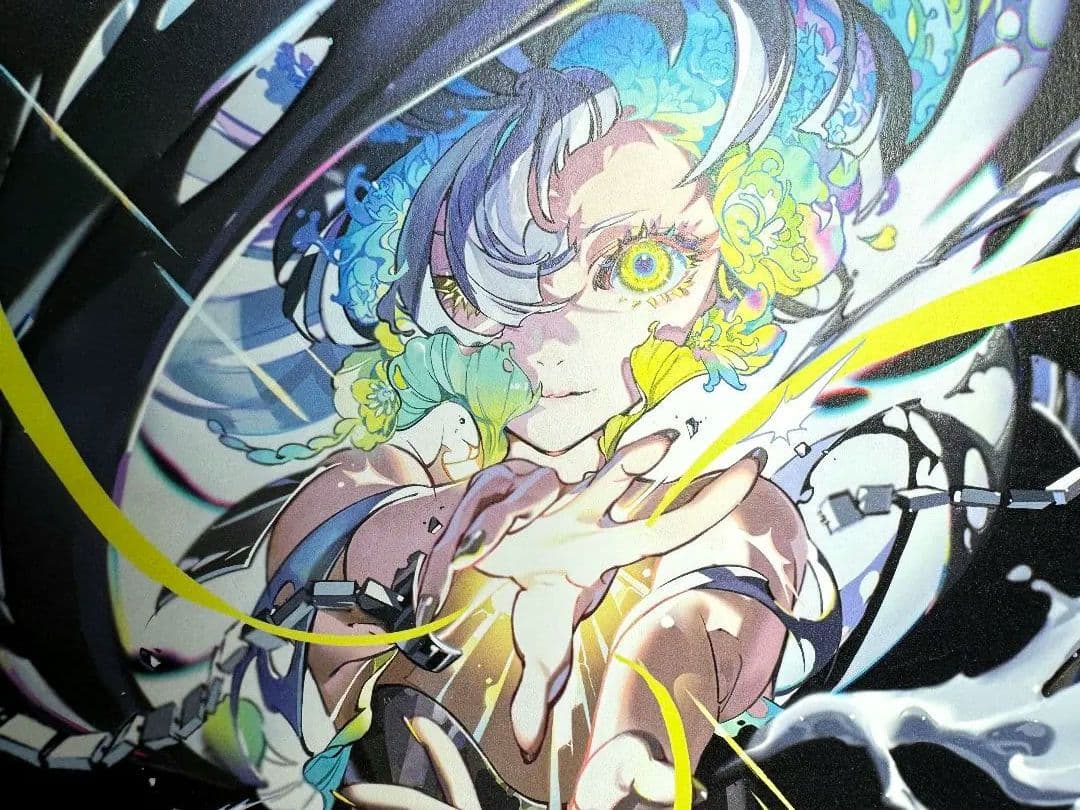 米山舞 Yoneyama mai EYE展 複製原画ED100 直筆サイン入り - メルカリ