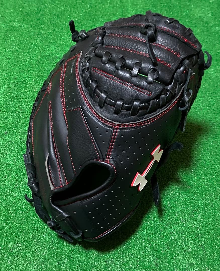 野球 キャッチャーミット アンダーアーマー ブラック UACM-100Y 少年