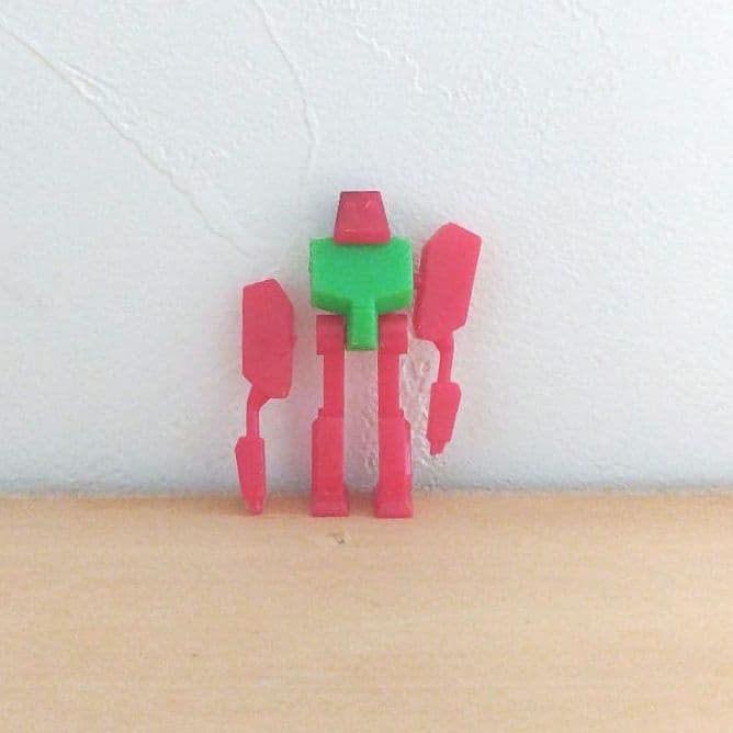 昭和レトロ】グリコおまけ ギャラクシーシリーズ ロボット 欠損品