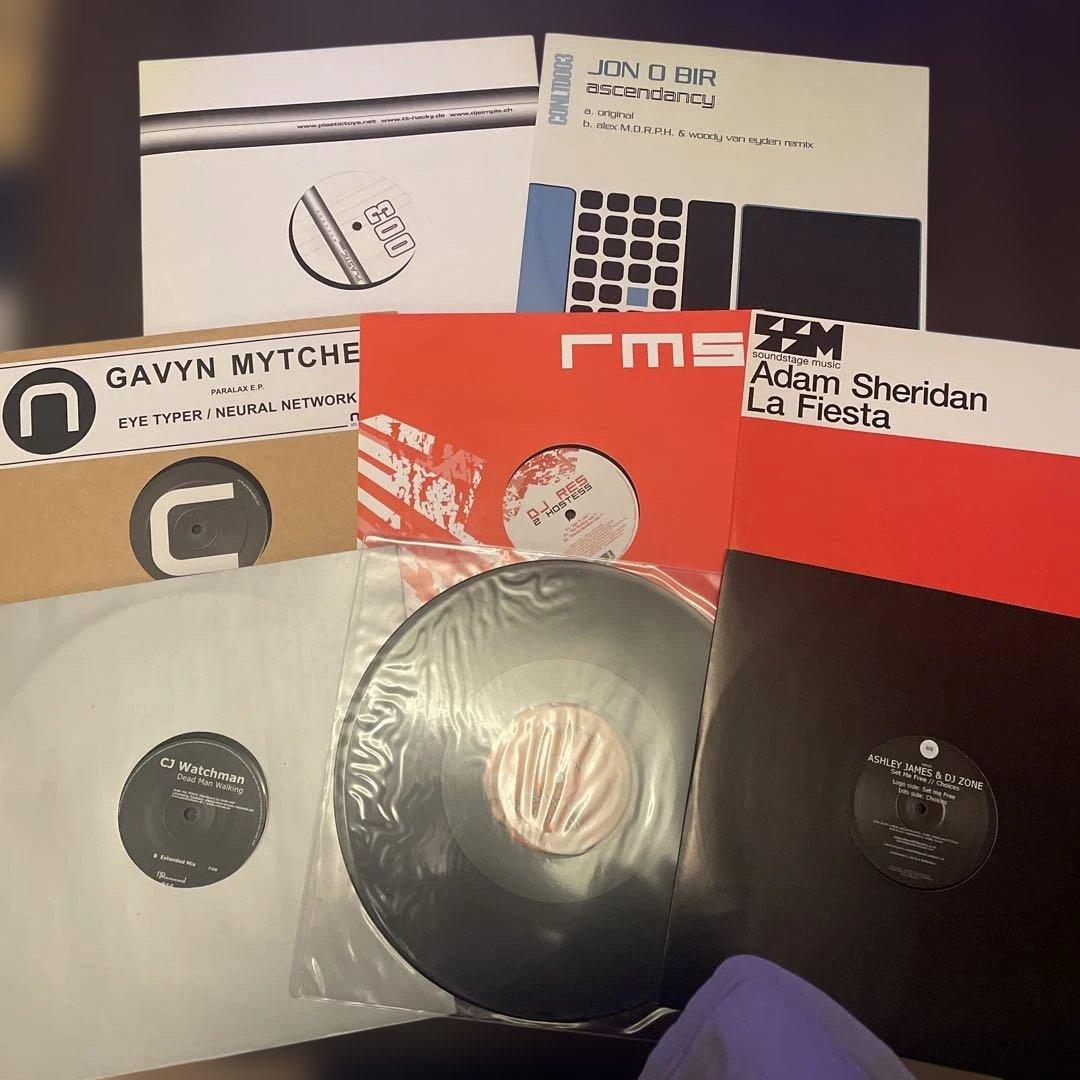 未使用⭐︎ CyberTrance 含むトランス・ハードハウスレコード10枚福袋