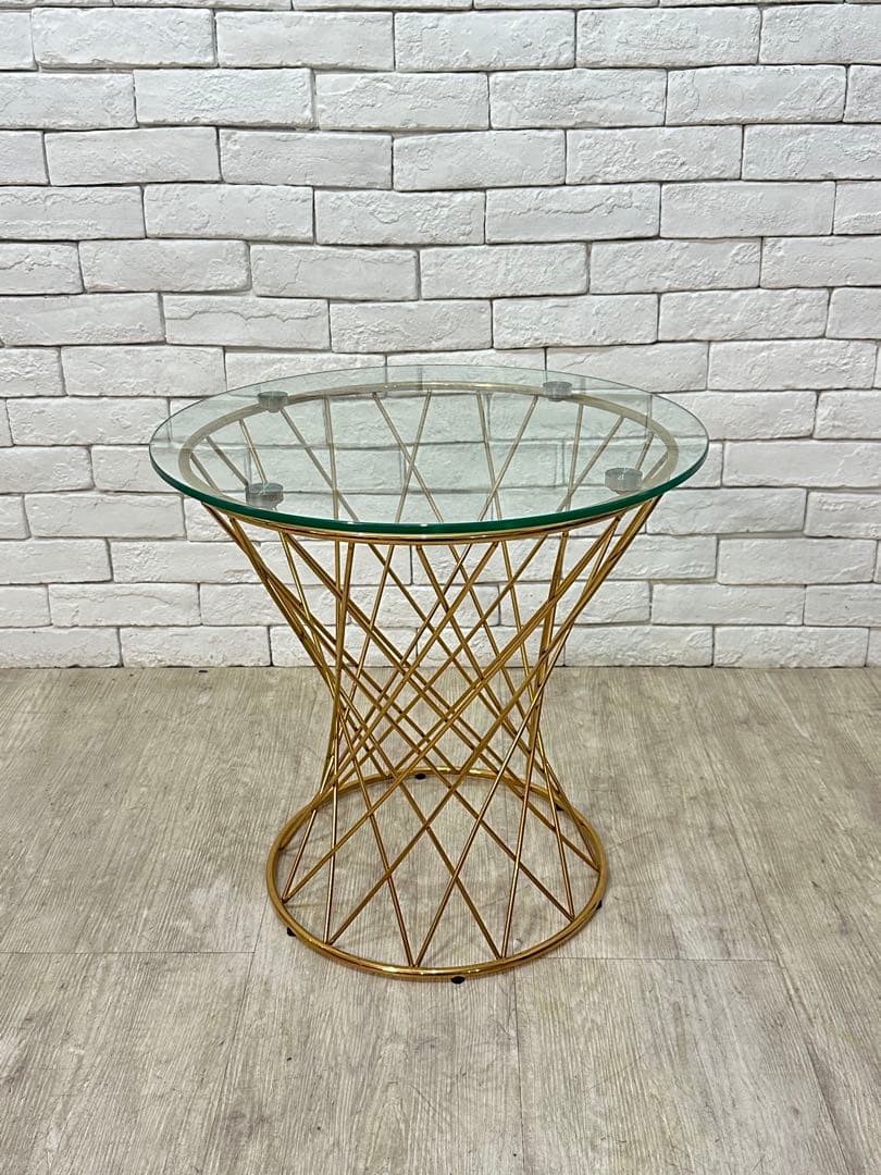 【東京23区配送無料】定価4万円　フランフラン　サイドテーブル　ガラス　センター 楽天市場】Francfranc フランフラン レガート ガラステーブル ロー