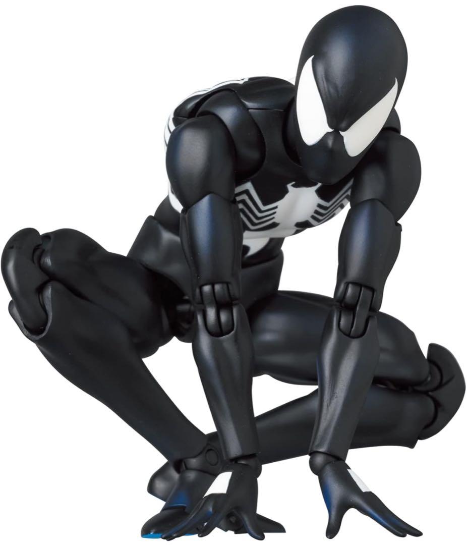 MAFEX スパイダーマン ブラック コスチューム COMIC Ver. 147 Amazon.co.jp: MAFEX マフェックス No.147 SPIDER-MAN BLACK COSTUME