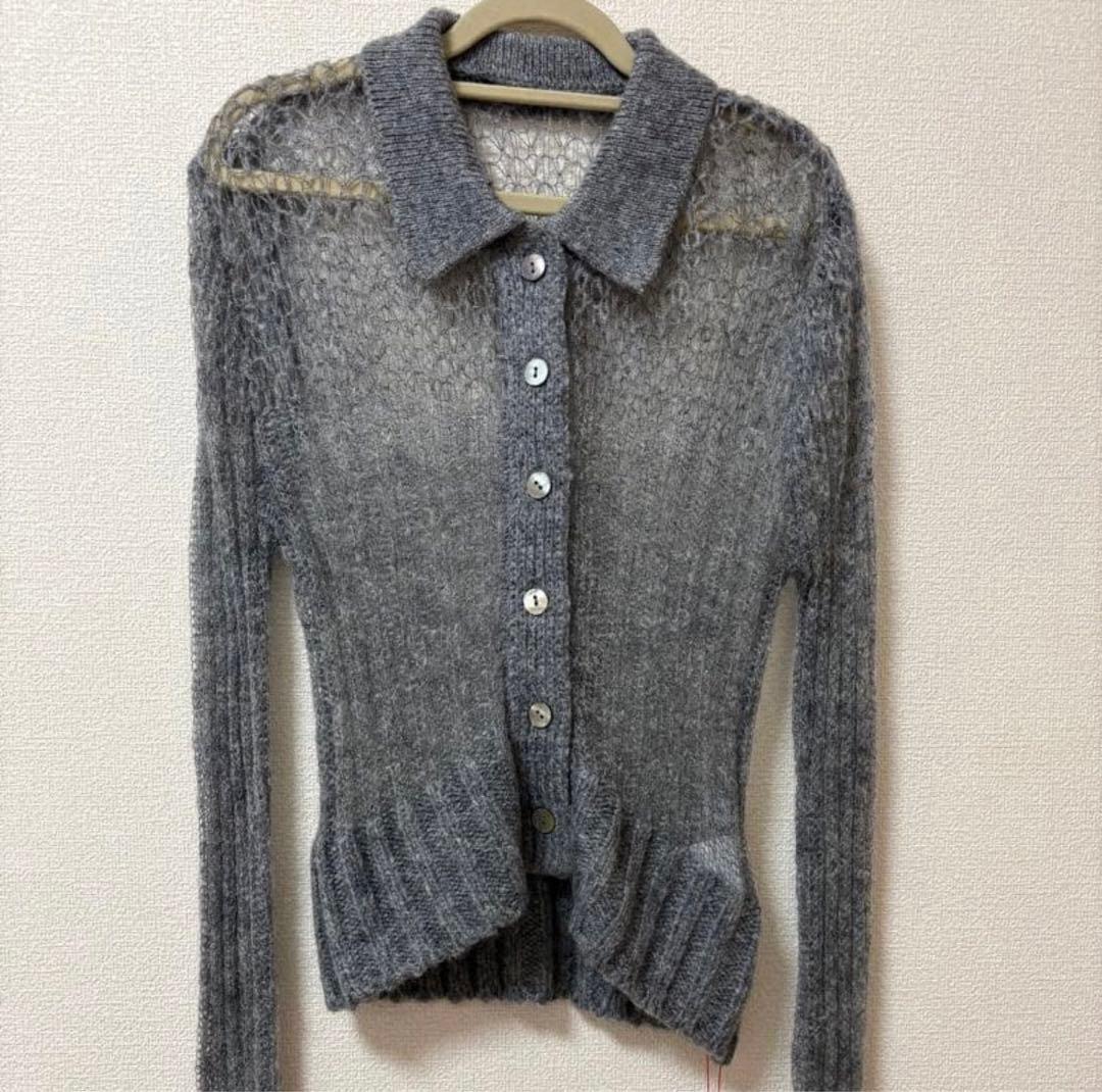 定価の半額！せいらちゃん着用 シアーニット