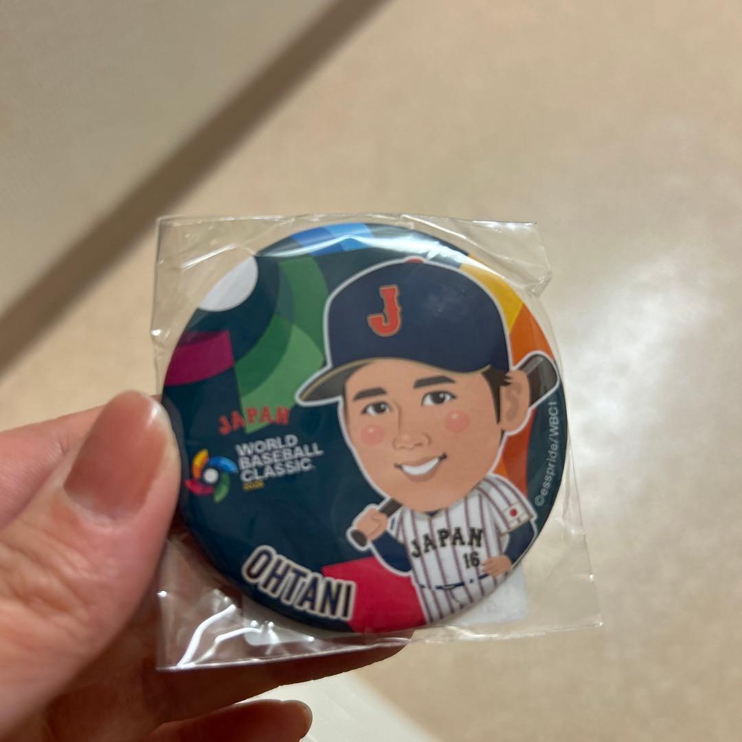 WBC ガチャ 大谷翔平 2026WBC 缶バッジ - メルカリ