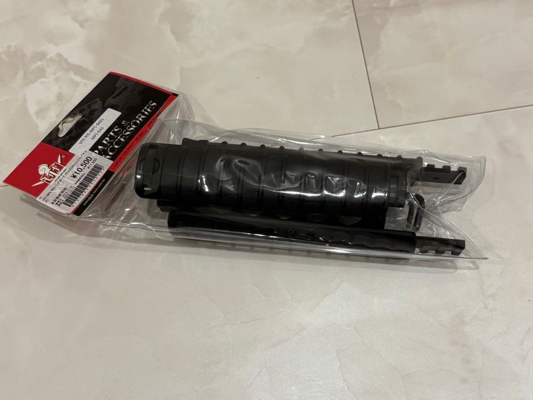 VFC MP5 RAS ハンドガード VF9-RIS-MP5-BK01 MP5 RISハンドガード (アルミCNC レイルパネル付) VFC製 : AirSoftClub