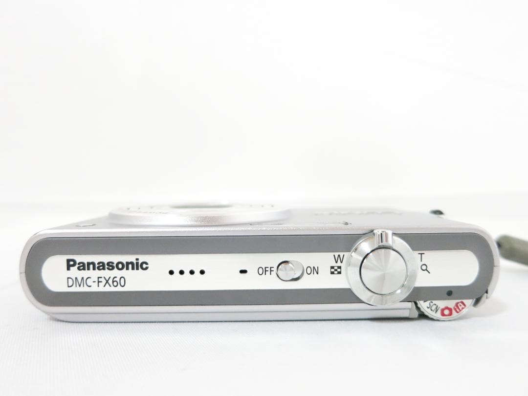 Panasonicデジタルカメラ LUMIX DMC-FX60 シルバー - メルカリ