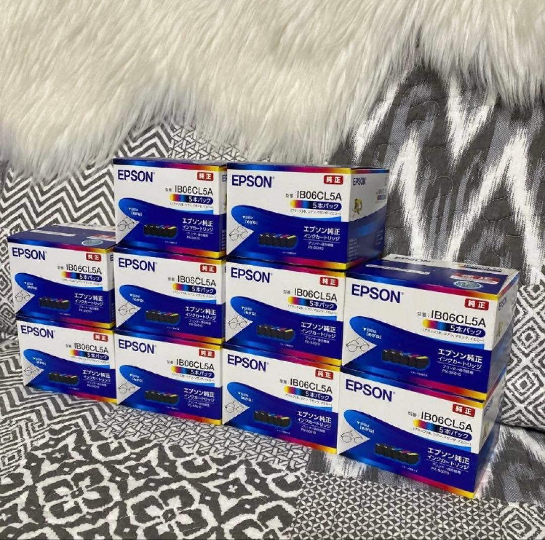 EPSON純正インクカートリッジ IB06CL5A Amazon.co.jp: エプソン 純正 インクカートリッジ メガネ IB06CL5A 5本