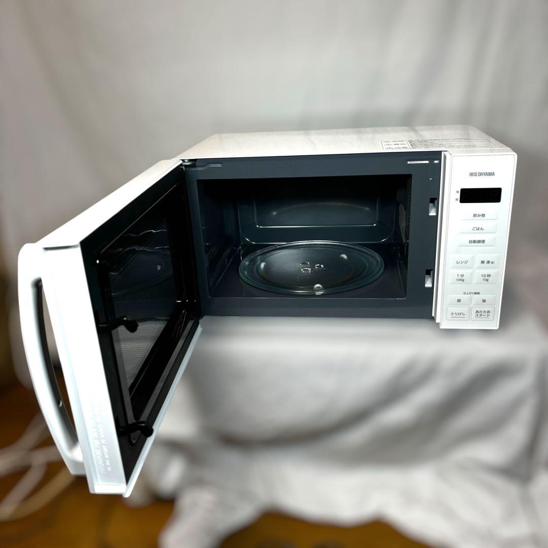 値下げ交渉歓迎】24年製 アイリスオーヤマ 電子レンジ PMG-T179-W