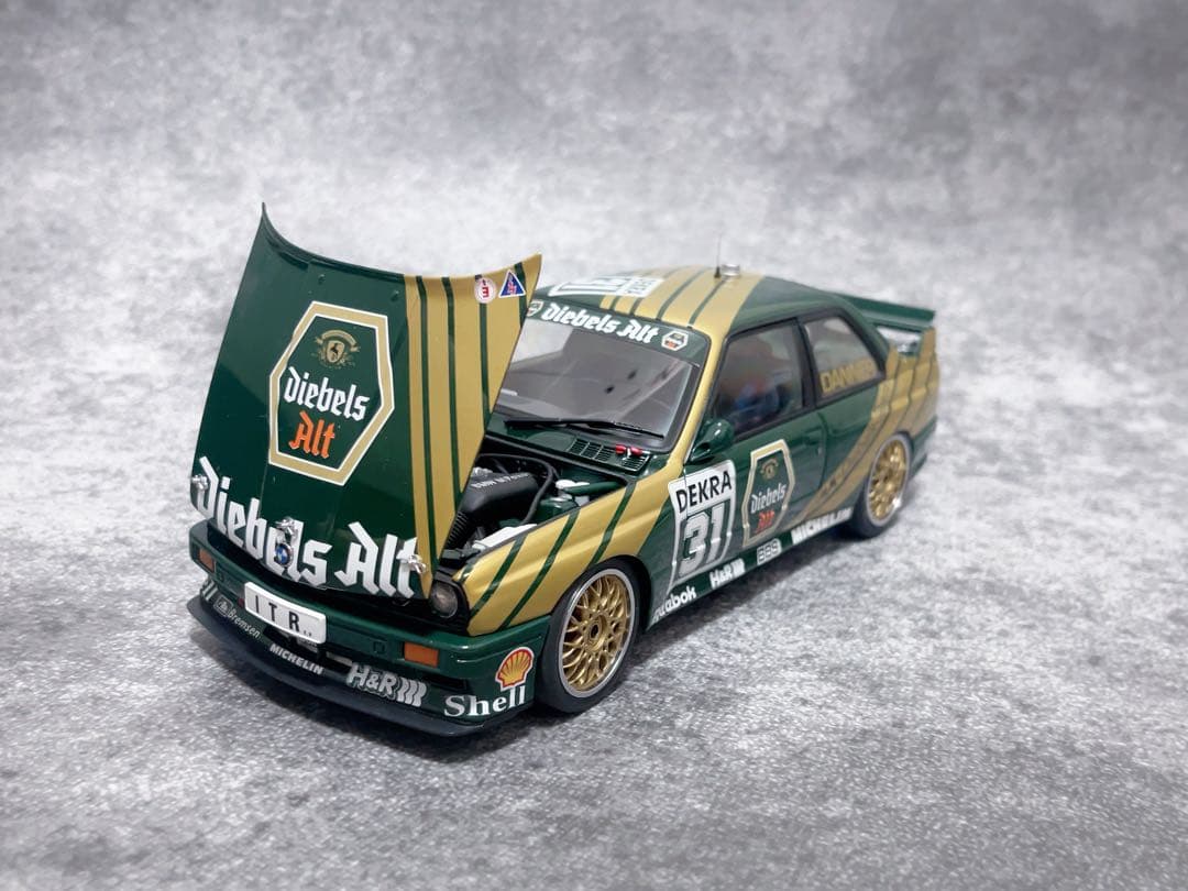 オートアート 1/18  M3(E30)DTM 1991 #31 AUTOart 1/18 BMW M3 E30 DTM 1991 Diebels Alt Danner Model Car 31