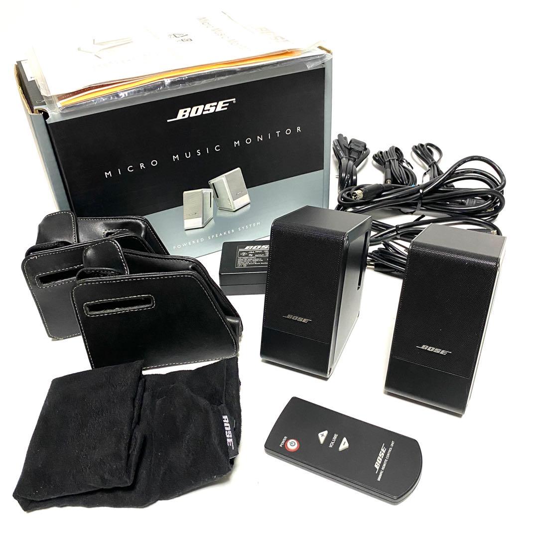 【希少】BOSE ボーズ Micro Music Monitor スピーカー BOSE (ボーズ) ペアスピーカー Micro Music Monitor｜トレファクONLINE