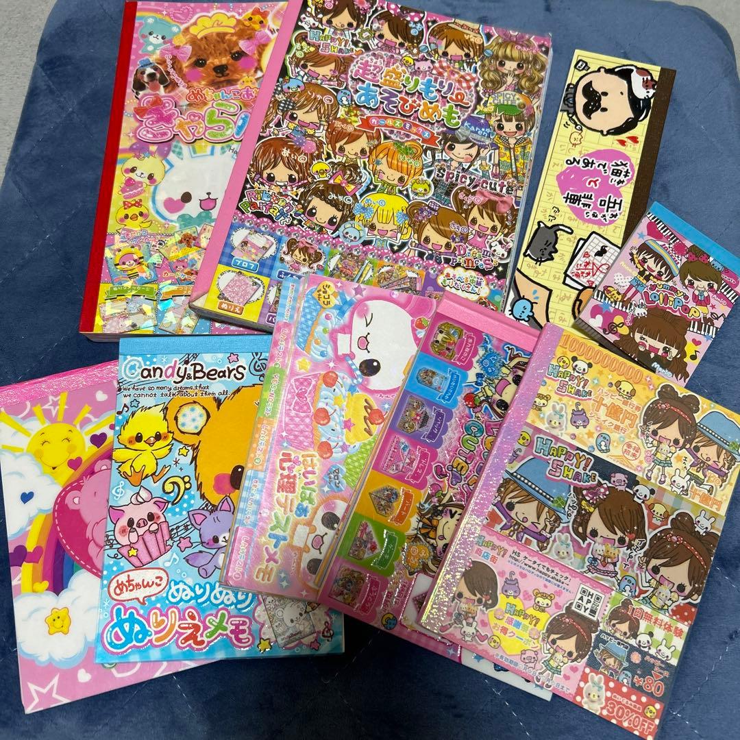 平成レトロ メモ帳 バラメモ まとめ売り 平成女児 - メルカリ