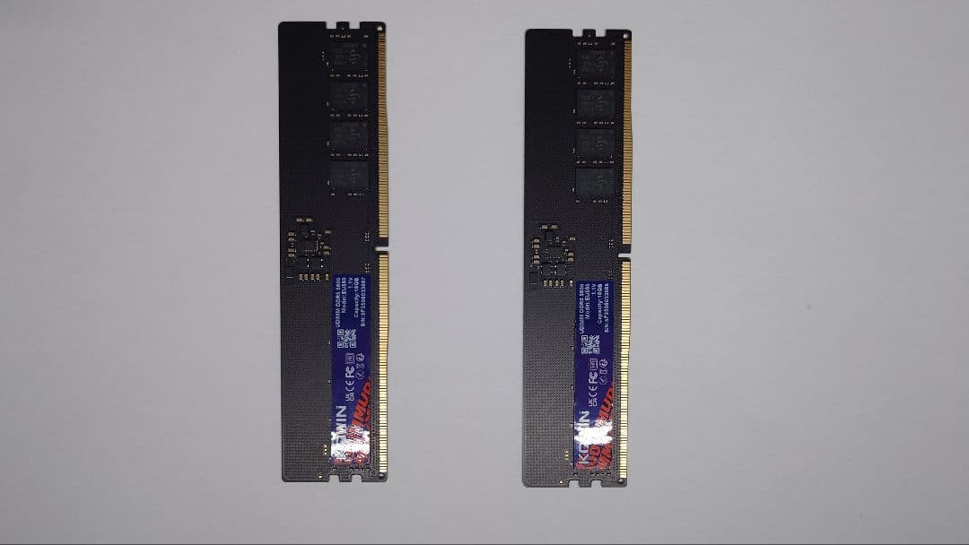 KOWIN DDR5-5600 32GB (16GB×2) 動作確認済EU560 - メルカリ