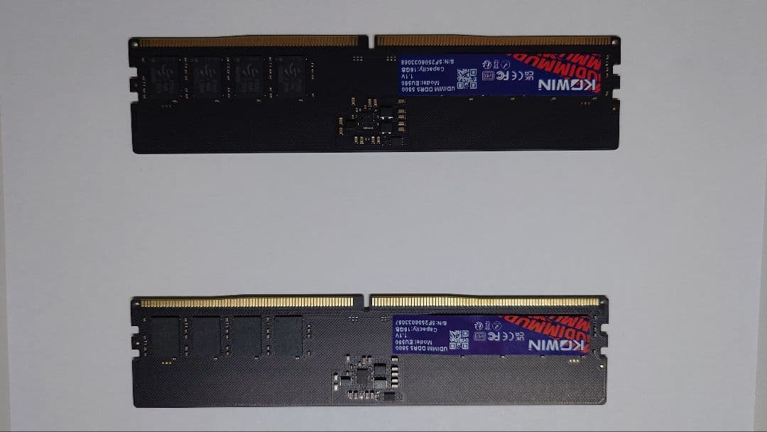KOWIN DDR5-5600 32GB (16GB×2) 動作確認済EU560 - メルカリ