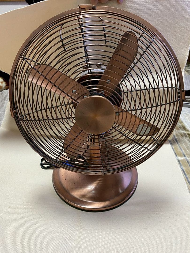 ドウシシャ FLT-301 メタル リビング 扇風機 ブロンズ 動作確認済