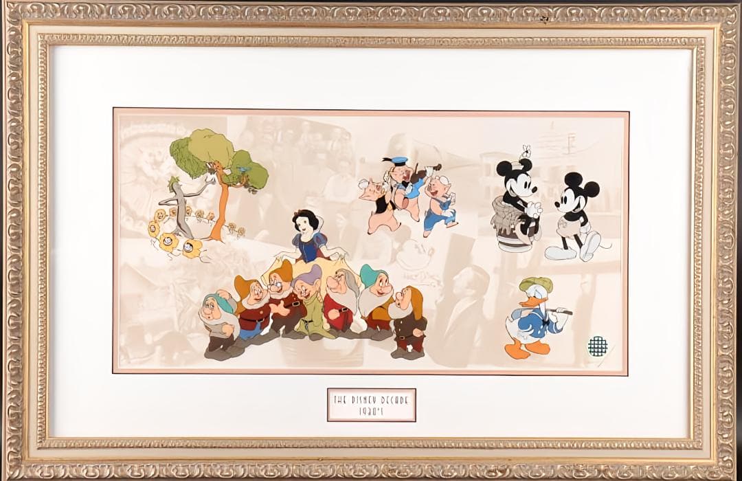 【超 希少】ディズニー セル画 1930‘s　オールスター 超 希少】ディズニー セル画 1930's オールスター - メルカリ