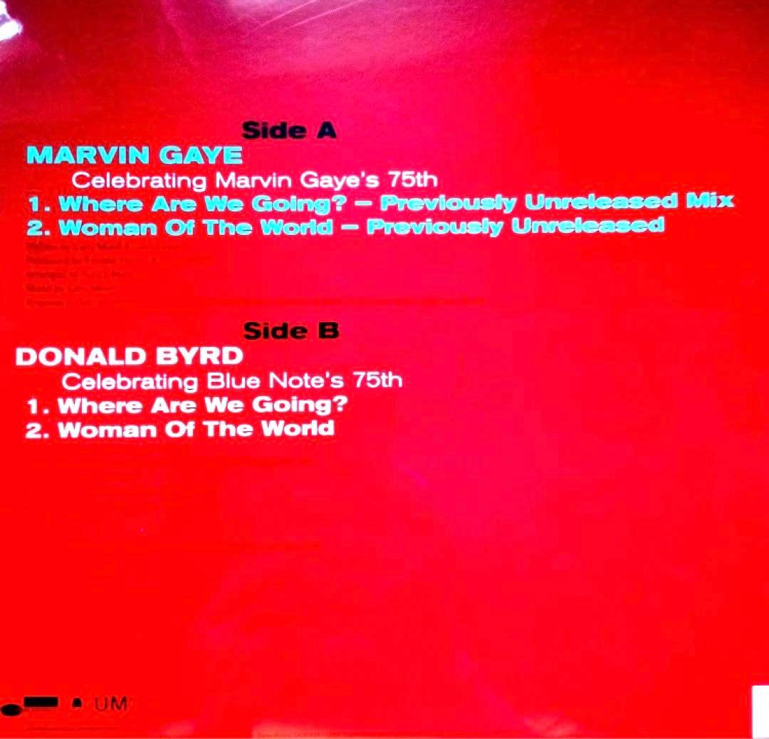 MARVIN GAYE DONALD BYRD 新品12インチスプリット - メルカリ