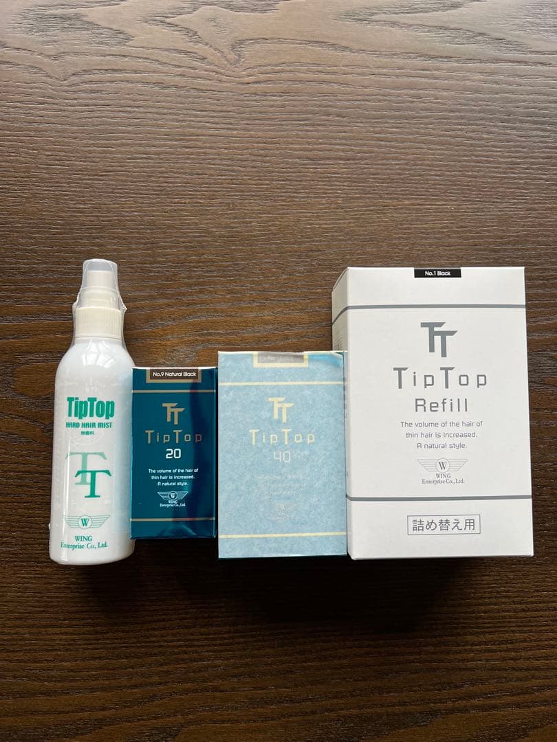 TipTop 植物性増毛パウダー ティップトップ|植物性の頭皮にもやさしい増毛パウダー