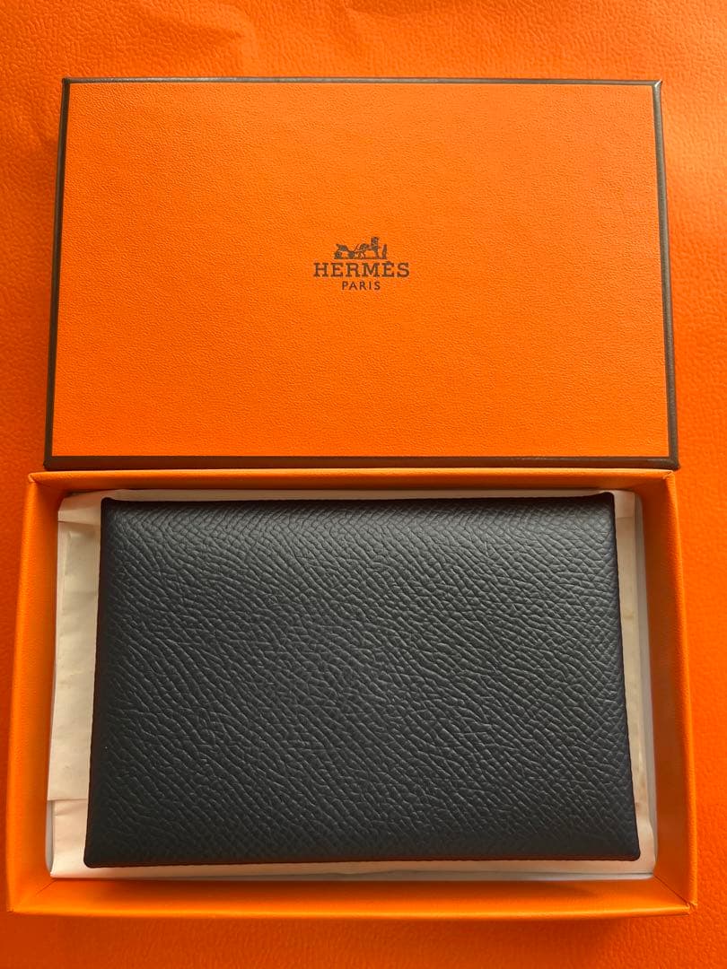 HERMES カードケース CALVI カルヴィ エルメス Hermes HERMES カードケース CALVI カルヴィ パスケース