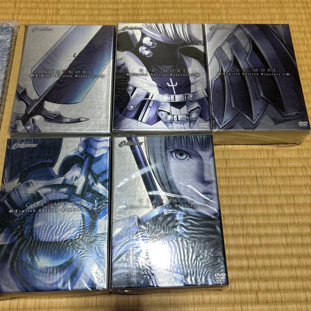 クレイモア 初回限定特装版DVD全巻セット＋全巻購入者特典 - メルカリ