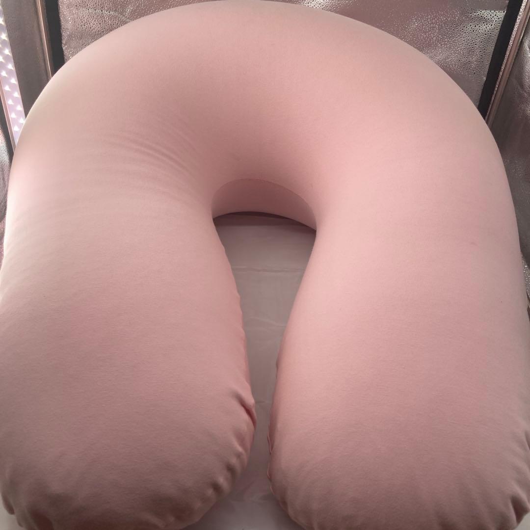 Yogibo U字型クッション ピンク Yogibo（ヨギボー） 【送料無料】 U字型が背もたれやヒジ置きに。授乳