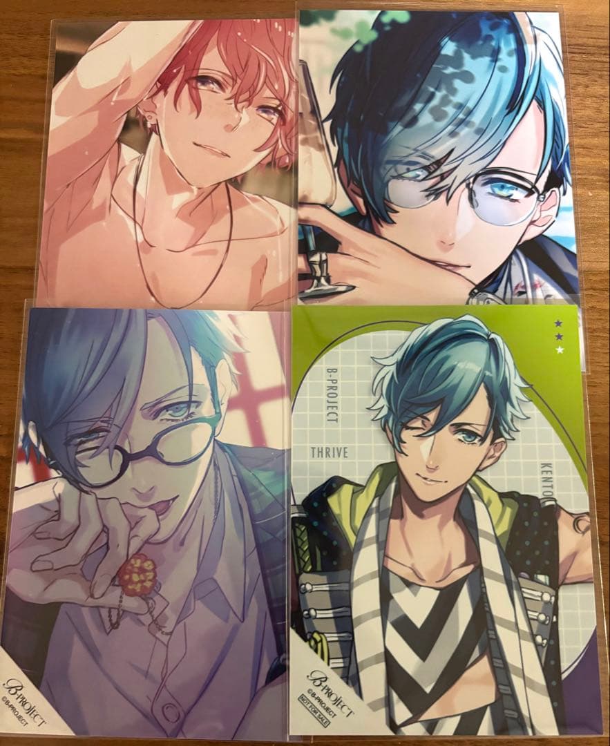 B-PROJECT AGF 購入特典 愛染 健十 サイン 箔押し - メルカリ