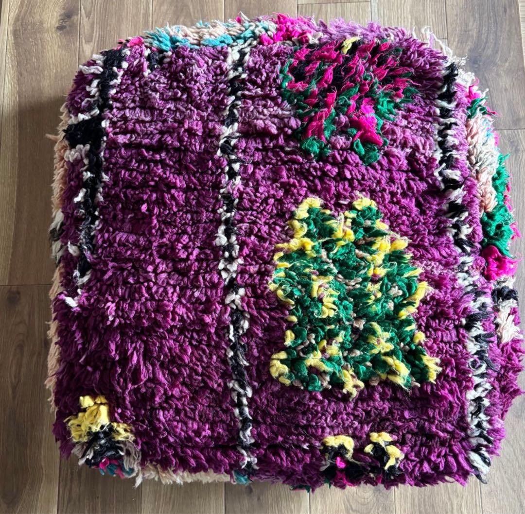 モロッコ　プフ　オットマン　ペットベッド　キリム　ビンテージ　カンタキルト 楽天市場】プフクッション キリム モロッカン モロッコ スツール