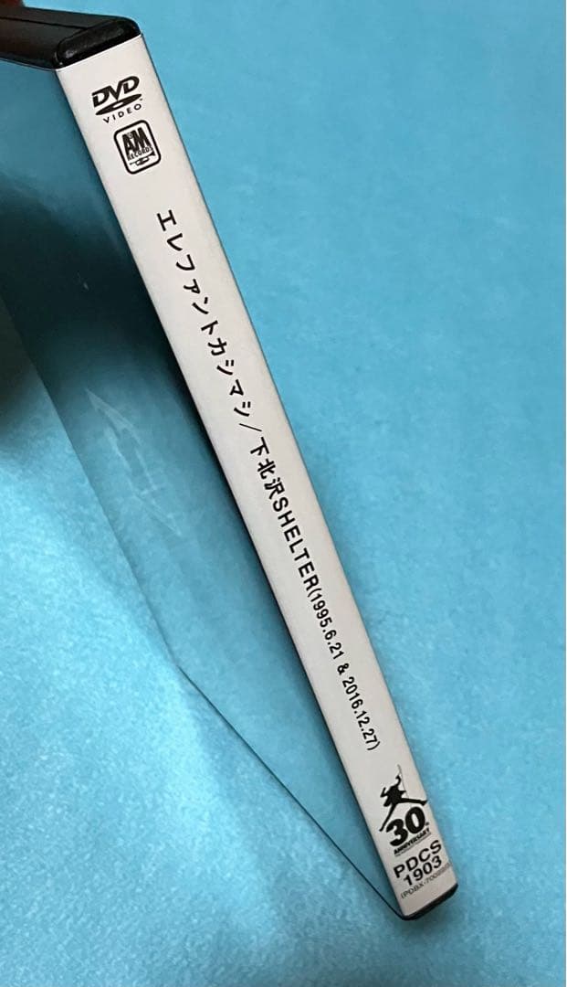 エレファントカシマシ 下北沢SHELTER DVD 2枚組