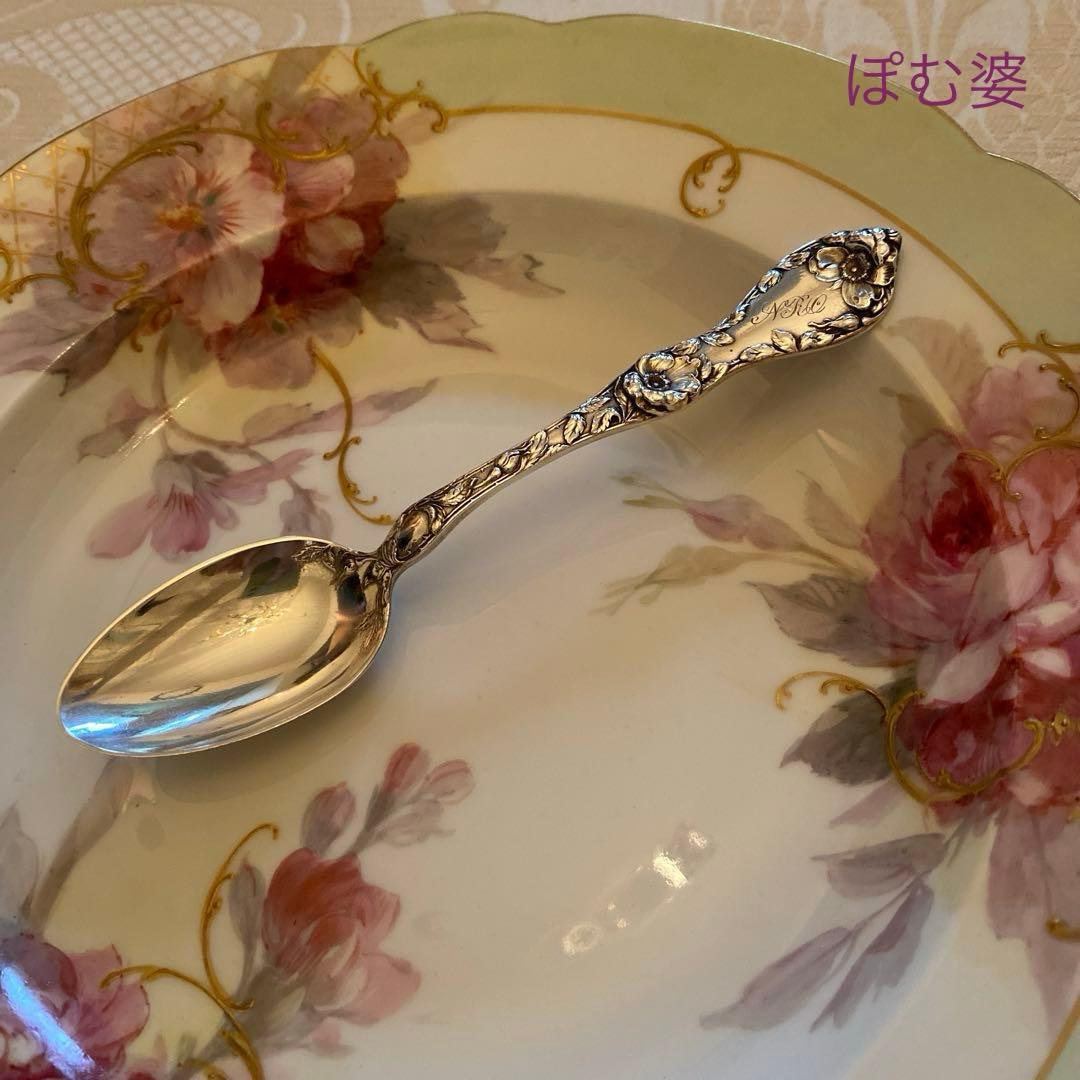 リード＆バートン】純銀 スターリング／ティースプーン「レ・サンク