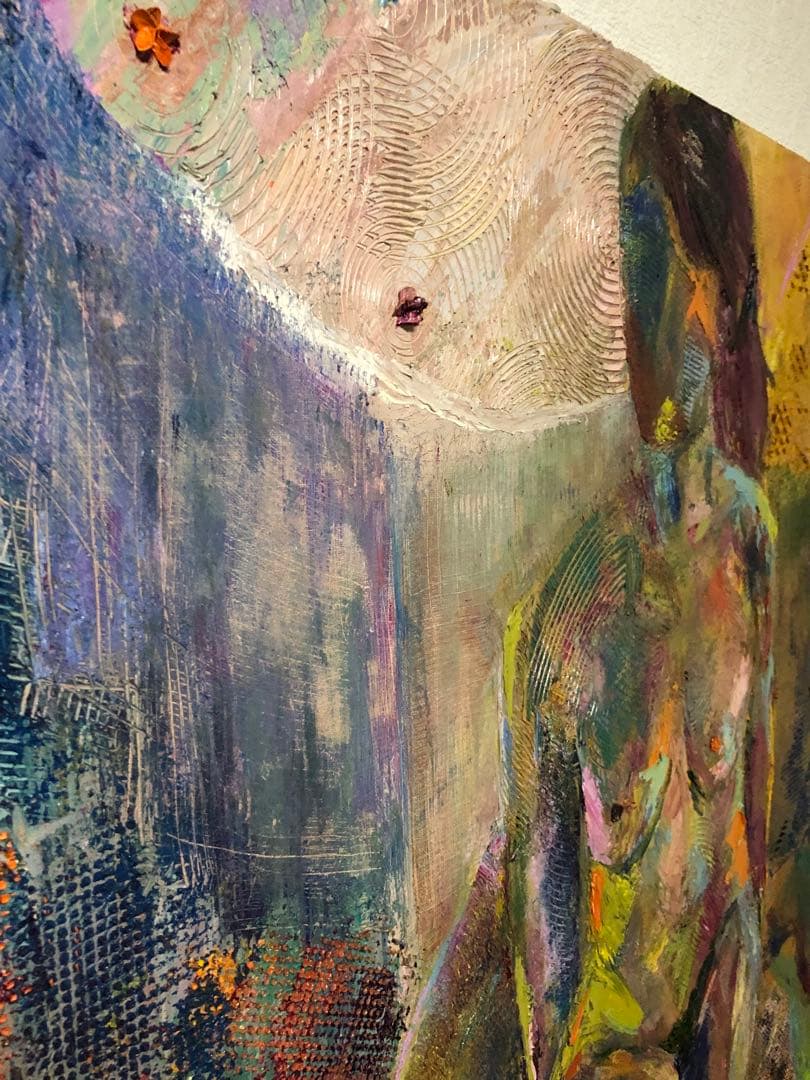 絵画 一点物 油絵 F30号 micchan作