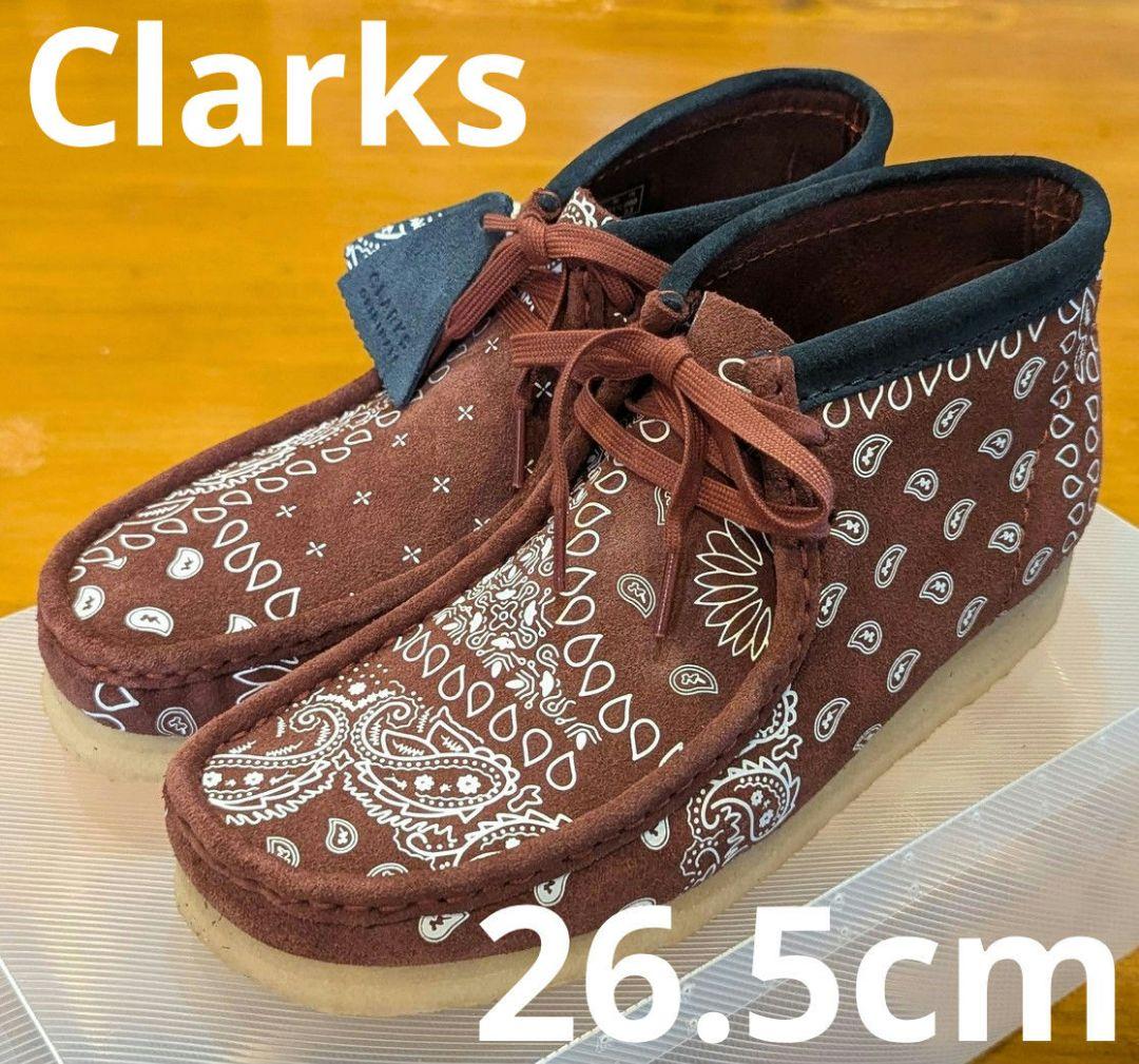未使用】Clarks Wallabee クラークス ワラビー ペイズリー - メルカリ