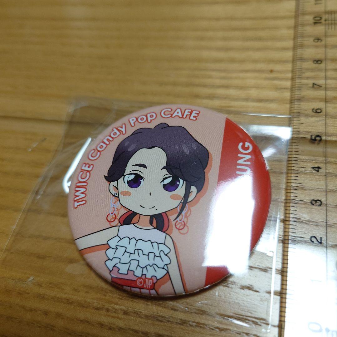 チェヨン TWICE Candy Pop CAFE 缶バッジ(アニメキャラクター - メルカリ